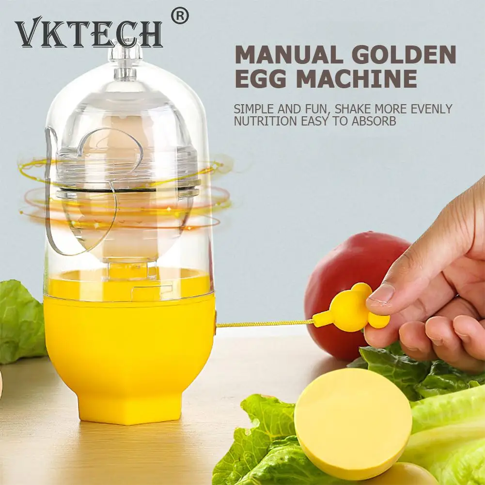 Ручная золотистая мешалка для яиц, кухонный шейкер для яиц, миксер для белка и желтка, устройство для взбивания яиц
Ручная золотистая мешалка для яиц, кухонный шейкер для яиц, миксер для белка и желтка, устройство для взбивания яиц