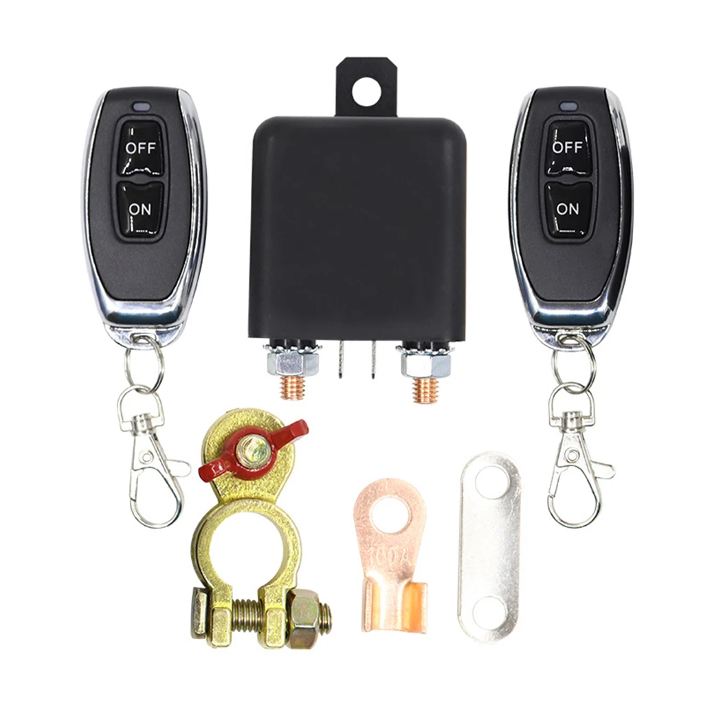 DC 12V Manual Car Battery Disconnect Remote Control Kit Wireless Power Switch Kit Automotive Automobile Accessories
DC 12V Manual Car Battery Disconnect Remote Control Kit Wireless Power Switch Kit Automotive Automobile Accessories