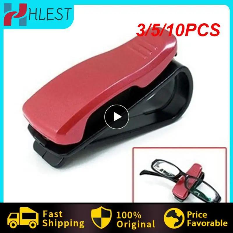 3/5/10PCS Two-in-one Design Glasses Holder Durable Multi-function Sun Visor Storage Glasses Case Creative Car Interior Supplies
3/5/10PCS Two-in-one Design Glasses Holder Durable Multi-function Sun Visor Storage Glasses Case Creative Car Interior Supplies