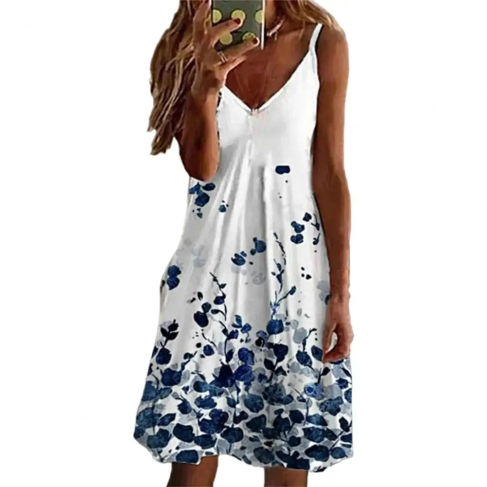 Women Printed Dress Summer V-Neck Spaghetti Straps A-Line Loose Short Dresses Female Retro Vintage Loose Mini Dress 2022 Vestido
Women Printed Dress Summer V-Neck Spaghetti Straps A-Line Loose Short Dresses Female Retro Vintage Loose Mini Dress 2022 Vestido