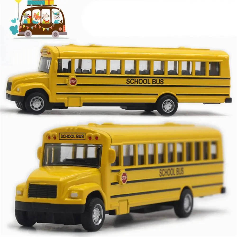 3D Engineering Vehicle Press Outdoor Toys Bus Model Alloy Car Toy Pull Back School Bus
3D Engineering Vehicle Press Outdoor Toys Bus Model Alloy Car Toy Pull Back School Bus