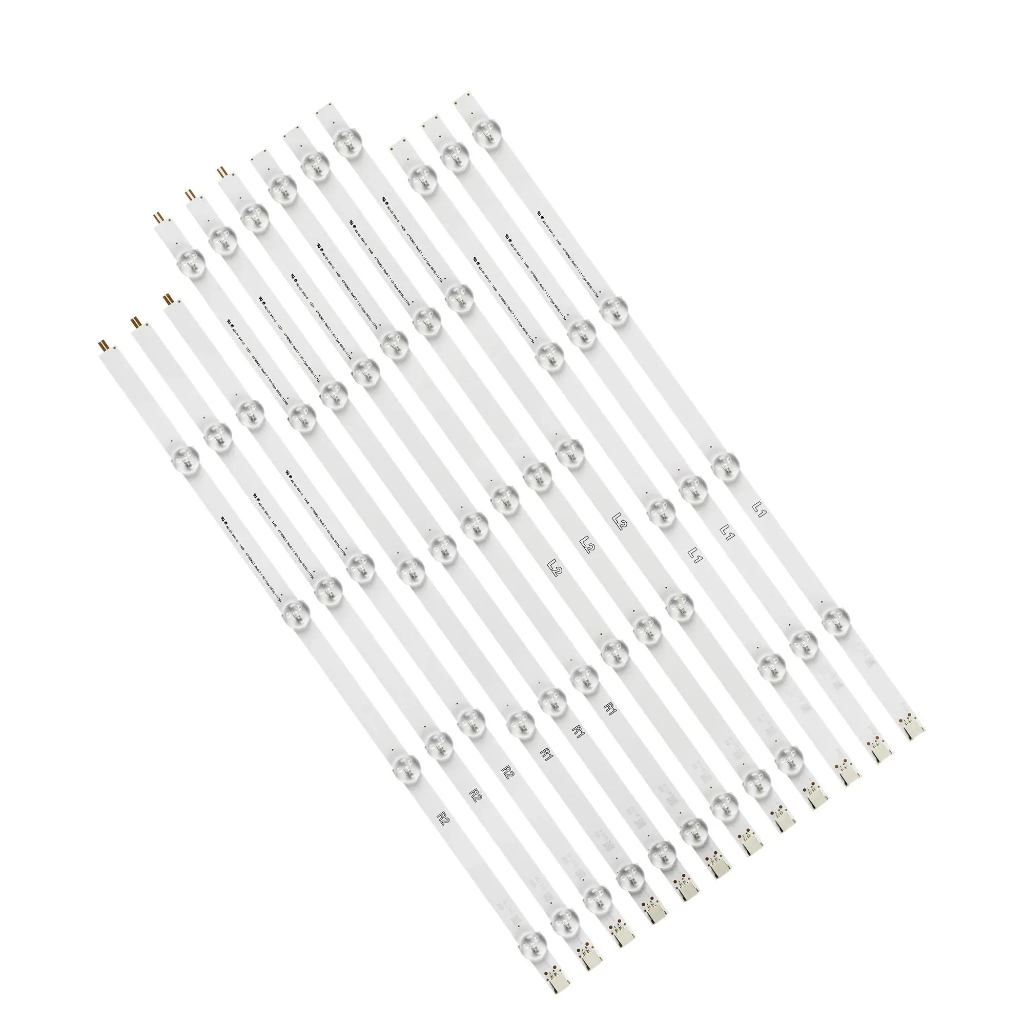 New 12pcs LED Backlight Strip Bar (3xL1+3xR1+3xL2+3xR2) For LG 47inch LGEN 47 LC7700 47LC7700
New 12pcs LED Backlight Strip Bar (3xL1+3xR1+3xL2+3xR2) For LG 47inch LGEN 47 LC7700 47LC7700