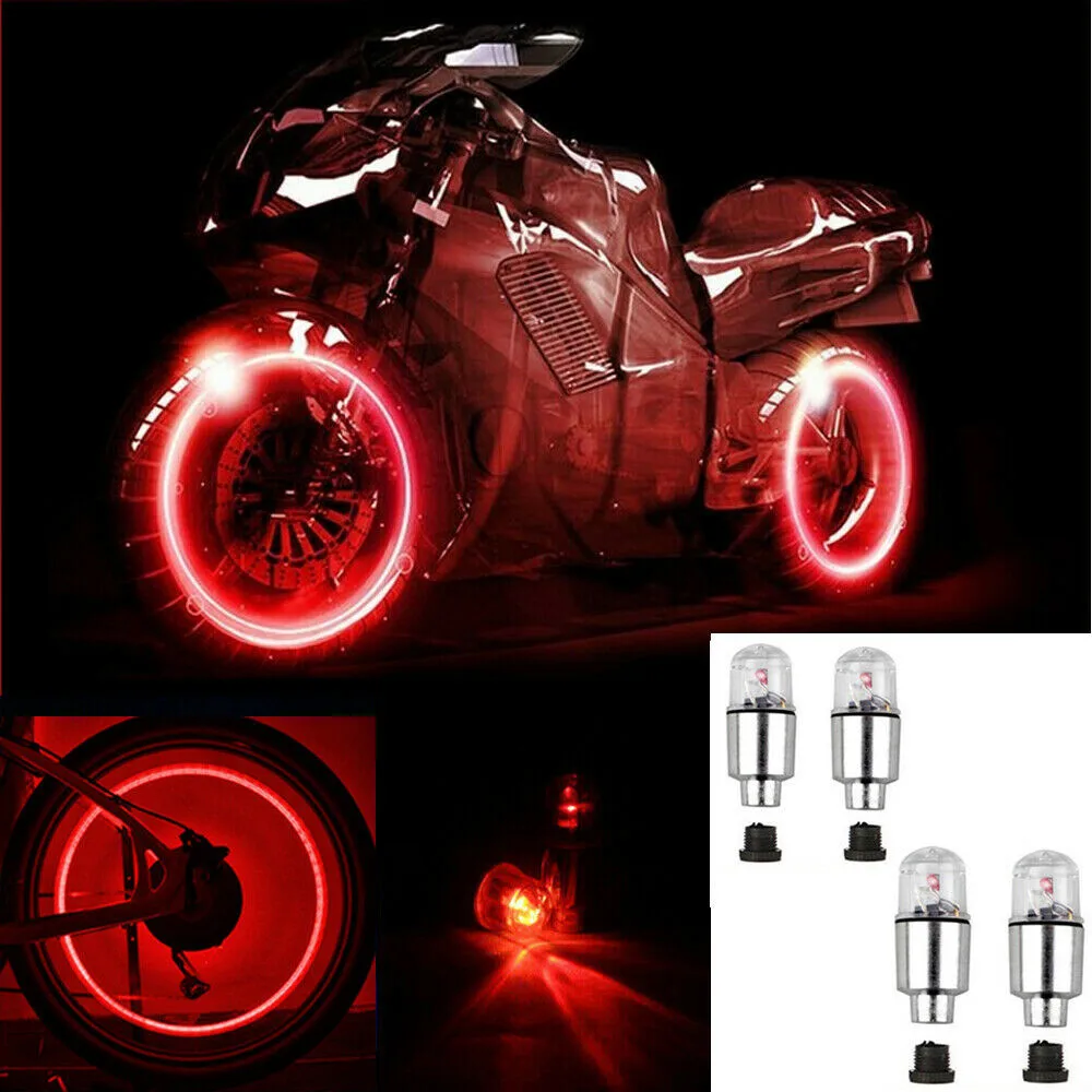 4pcs Car Auto Wheel Tire Tyre Air Valve Stem LED Light Covers Accessories Kits Motor Valve Stems & Caps Accessories
4pcs Car Auto Wheel Tire Tyre Air Valve Stem LED Light Covers Accessories Kits Motor Valve Stems & Caps Accessories