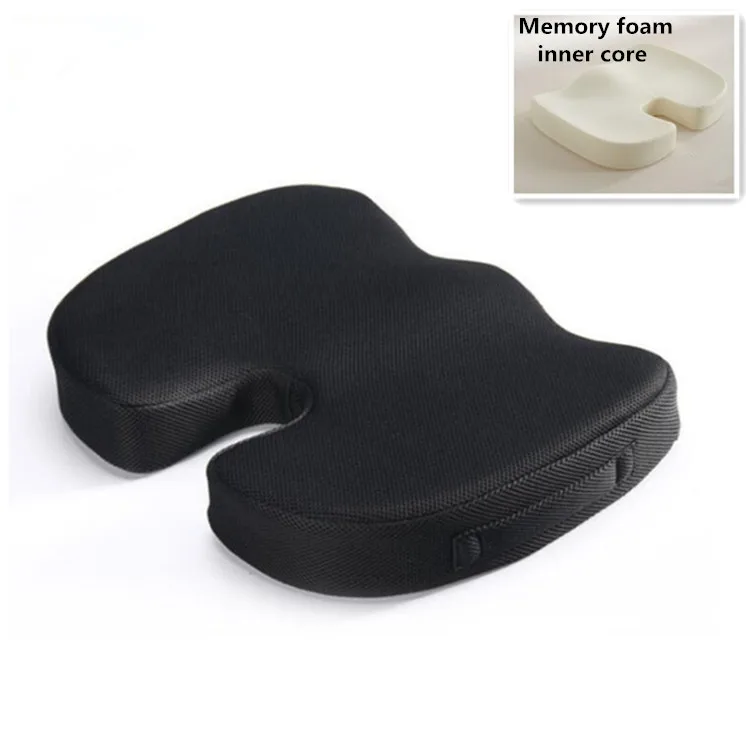 Gel Orthopedic Memory Cushion Foam U Coccyx Travel Seat Massage Car Office Chair Protect Healthy Sitting Breathable Pillows Gel Orthopedic Memory Cushion Foam U Coccyx Travel Seat Massage Car Office Chair Protect Healthy Sitting Breathable Pillows