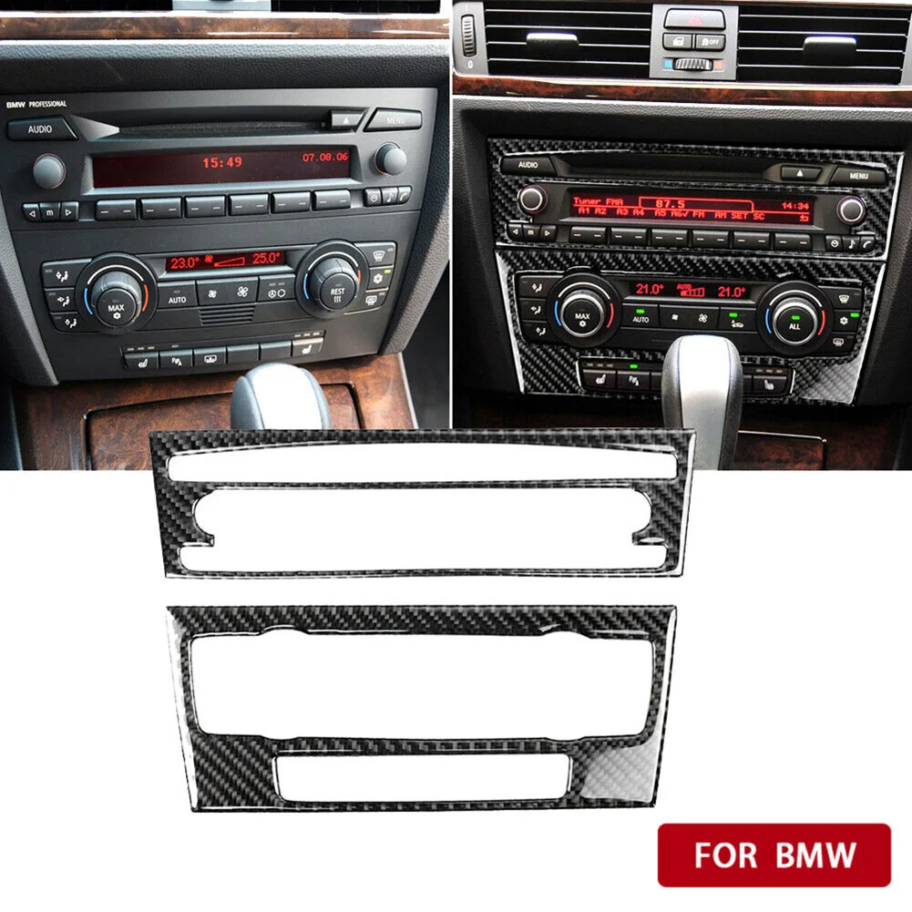 For BMW 3-Series E90/92/93 2005-2012 Carbon Fibre Interior AC Control Panel Trim Car Stickers Accessories
For BMW 3-Series E90/92/93 2005-2012 Carbon Fibre Interior AC Control Panel Trim Car Stickers Accessories