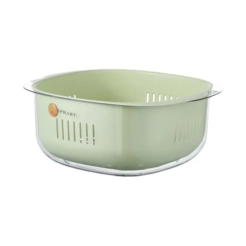 Strainer And Colander Set For Kitchen Double Layered Strainer Basket 2 In 1 Food Fruit Strainers Double-Layer Fruits Vegetable
Strainer And Colander Set For Kitchen Double Layered Strainer Basket 2 In 1 Food Fruit Strainers Double-Layer Fruits Vegetable