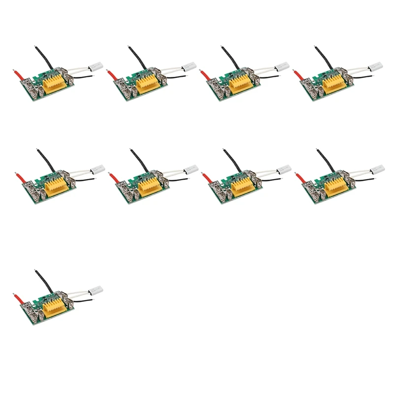 9 Pcs 18V Battery Chip PCB Board Replacement For Makita BL1830 BL1840 BL1850 LXT400 SKD88
9 Pcs 18V Battery Chip PCB Board Replacement For Makita BL1830 BL1840 BL1850 LXT400 SKD88