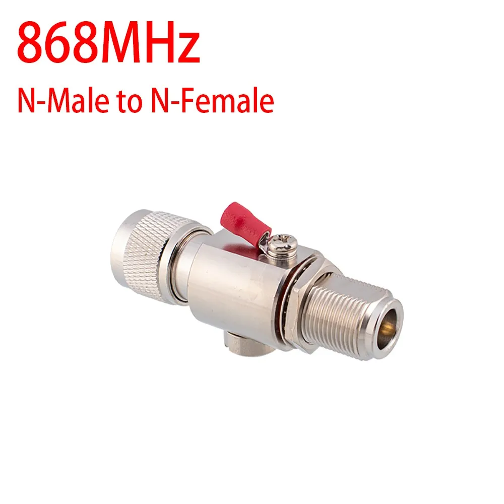 868/ 915MHz LoRa Lightning-Arrestor Protector N Male To Female For Helium Miner Hotspot Antenna Arrestor Stations Accessories
868/ 915MHz LoRa Lightning-Arrestor Protector N Male To Female For Helium Miner Hotspot Antenna Arrestor Stations Accessories