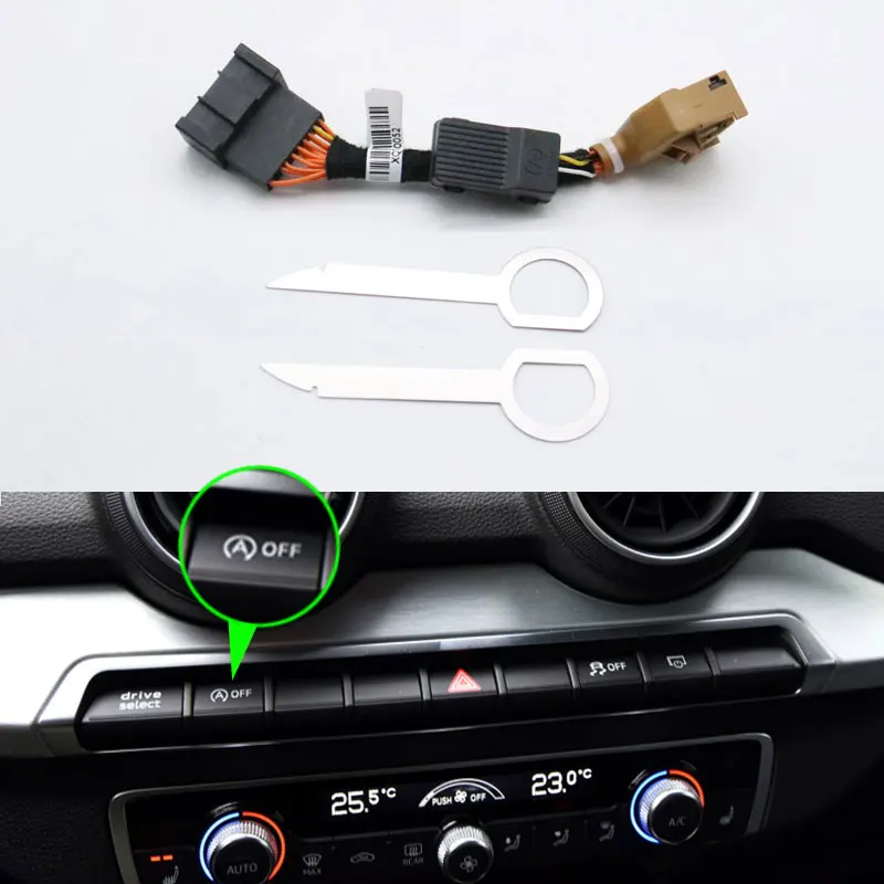 For Audi Q2 2017 2018 2019 2020 2021 Car Automatic Stop Start System Off Closer Canceller Device Control Plug Cable 
For Audi Q2 2017 2018 2019 2020 2021 Car Automatic Stop Start System Off Closer Canceller Device Control Plug Cable