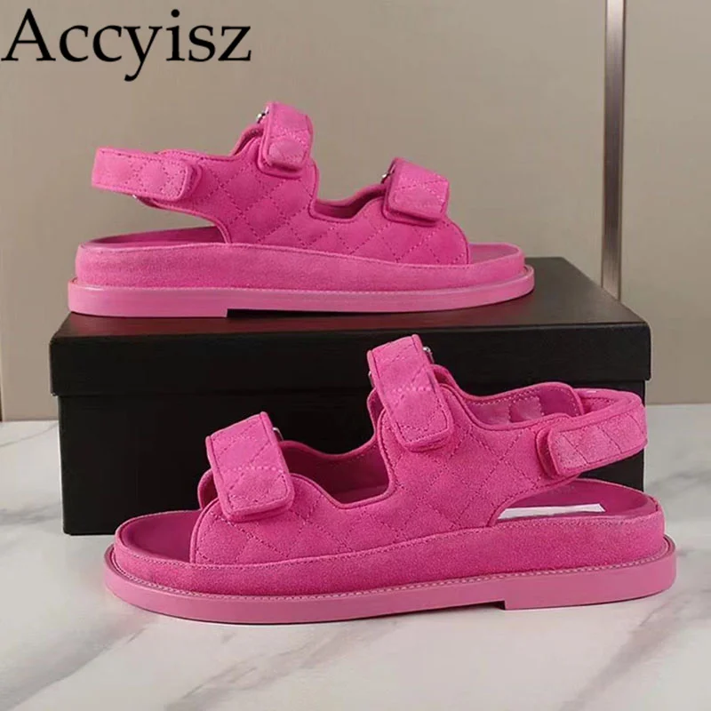 New Summer Flat Bottom Open Toe Round Head Roman Women's Sandals Outdoor Casual One Line Buckle Versatile Beach Sandals 2023
New Summer Flat Bottom Open Toe Round Head Roman Women's Sandals Outdoor Casual One Line Buckle Versatile Beach Sandals 2023