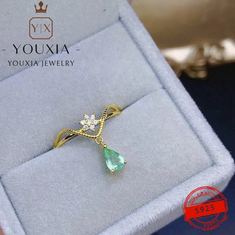 1:1S925 Exquisite Geometry Gold Ring Double Overlap Design Dangle Water Drop Zircon Fashion Flower Jewelry For Women Party Gifts
1:1S925 Exquisite Geometry Gold Ring Double Overlap Design Dangle Water Drop Zircon Fashion Flower Jewelry For Women Party Gifts