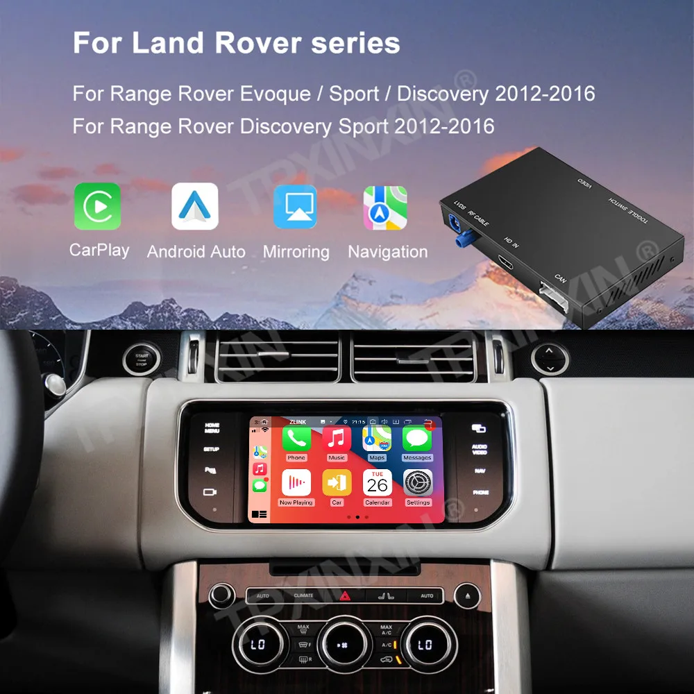 Система Linux для Land Rover Range все серии беспроводная автомобильная приставка Android
