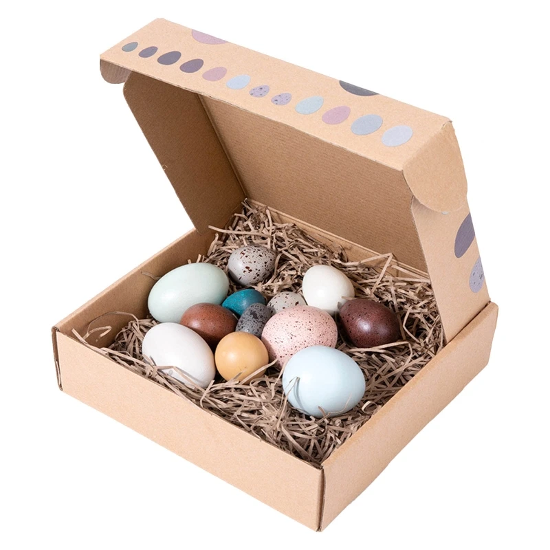 Egg Shakers Colorful Wooden Self Painting Eggs Rhythm Pretend Play Learning Toy for Kids Early Development Toyset
Egg Shakers Colorful Wooden Self Painting Eggs Rhythm Pretend Play Learning Toy for Kids Early Development Toyset