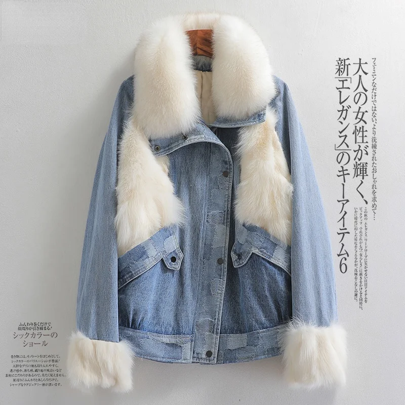 Luxury brand Fall Winter Short Real Fox Collar Jacket Women's Fur Coat 2023 Streetwear Fashion Female Clothing Casaco Feminino F
Luxury brand Fall Winter Short Real Fox Collar Jacket Women's Fur Coat 2023 Streetwear Fashion Female Clothing Casaco Feminino F