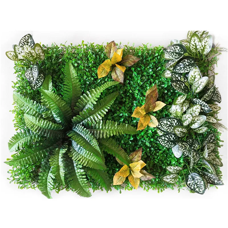 40x60cm Artificial Plant Wall Simulation Plastic Lawn Tropical Leaves Clover Fern Leaves Home Wedding Decoration Flower DIY 5pcs
40x60cm Artificial Plant Wall Simulation Plastic Lawn Tropical Leaves Clover Fern Leaves Home Wedding Decoration Flower DIY 5pcs