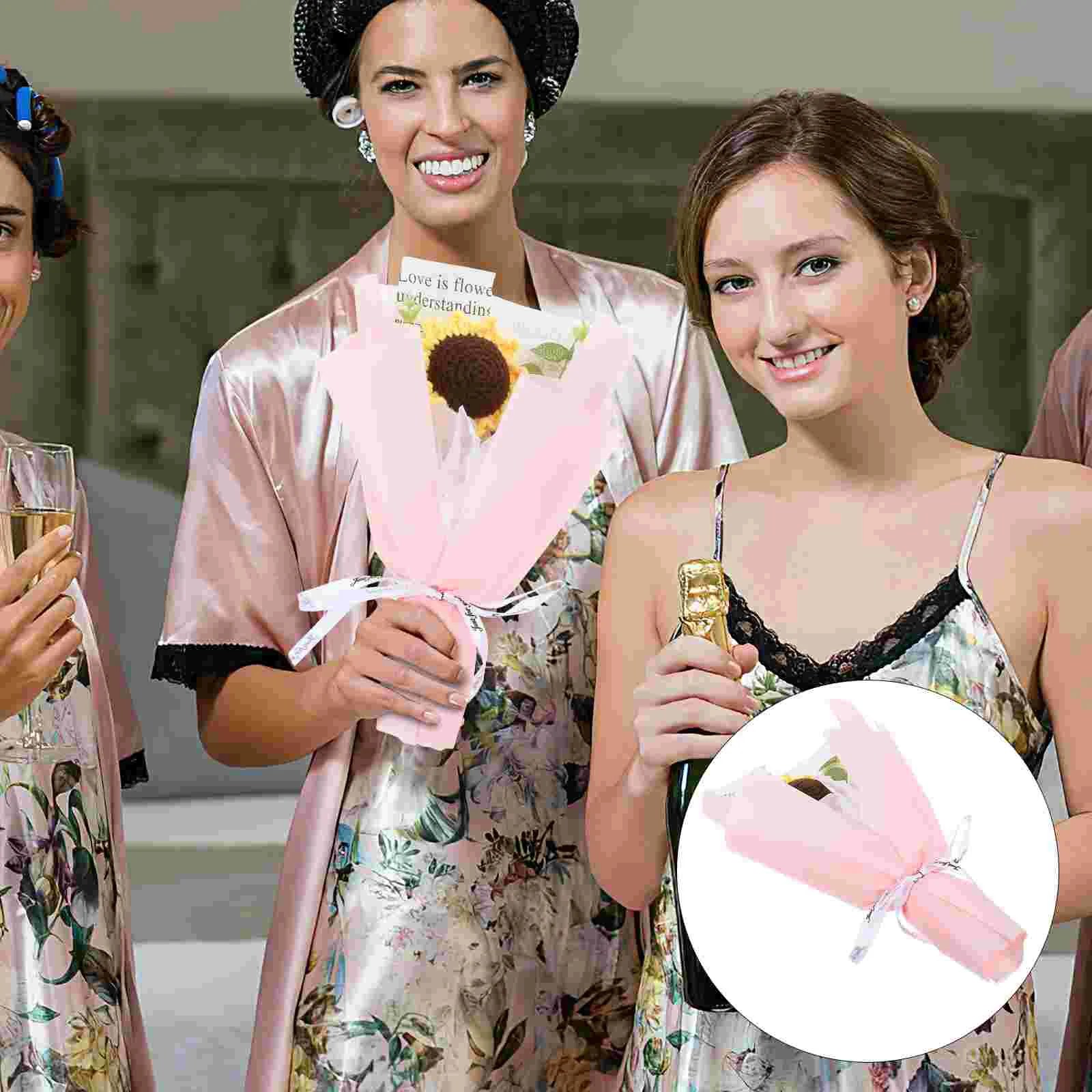 1 Bundle of Crochet Flower Bouquet DIY Ornament Adorable Flower Lovely Crochet Flower
1 Bundle of Crochet Flower Bouquet DIY Ornament Adorable Flower Lovely Crochet Flower