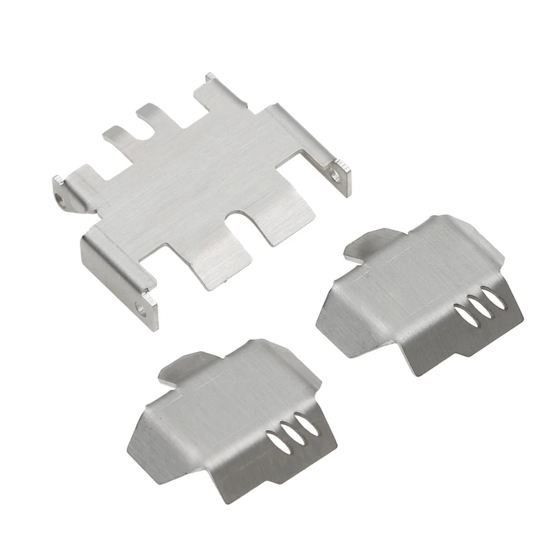 3Pcs Stainless Steel Chassis Armor Axle Protector Skid Plate Set For Traxxas TRX4M 1/18 RC Crawler Car Upgrade Parts 
3Pcs Stainless Steel Chassis Armor Axle Protector Skid Plate Set For Traxxas TRX4M 1/18 RC Crawler Car Upgrade Parts