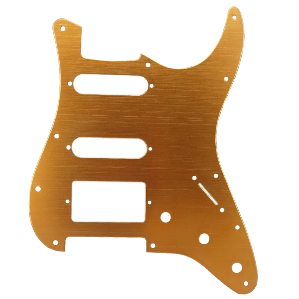 Metal 11 Holes SSH Guitar Pickguard Scratch Plate For Strat Electric Guitars Aluminum Guitar Replacement Parts
Metal 11 Holes SSH Guitar Pickguard Scratch Plate For Strat Electric Guitars Aluminum Guitar Replacement Parts