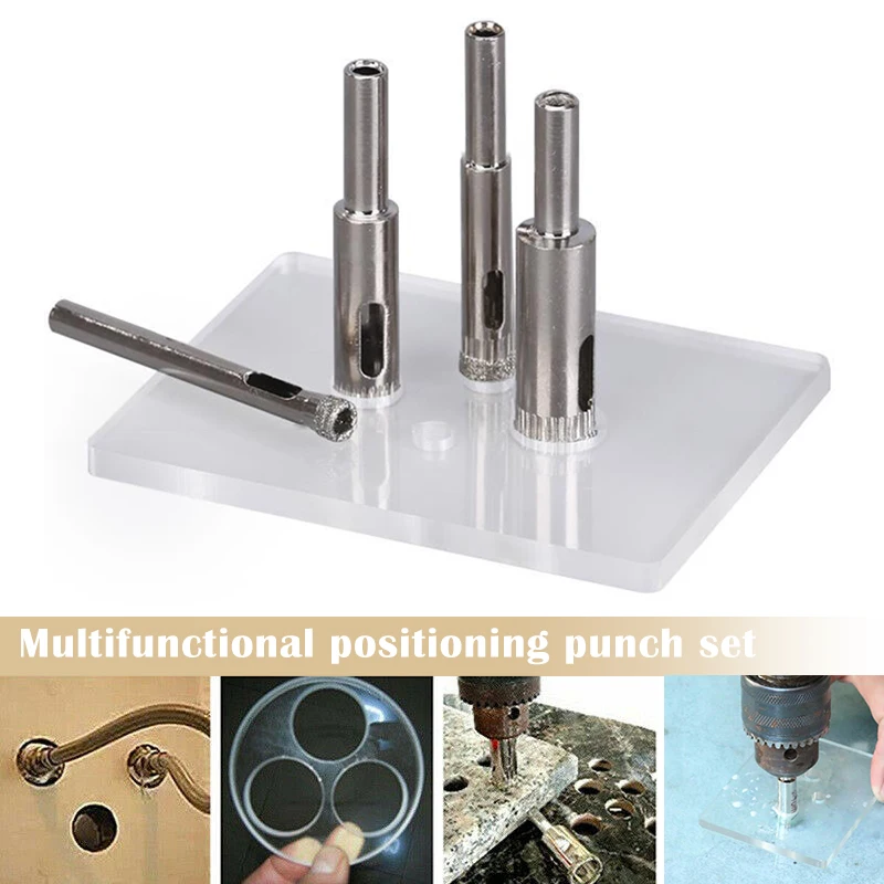 4pcs/set Diamond Tools Ceramic Glass Hole Drill Bits Set Marble Flower Pots Hole Drilling Bit Set
4pcs/set Diamond Tools Ceramic Glass Hole Drill Bits Set Marble Flower Pots Hole Drilling Bit Set