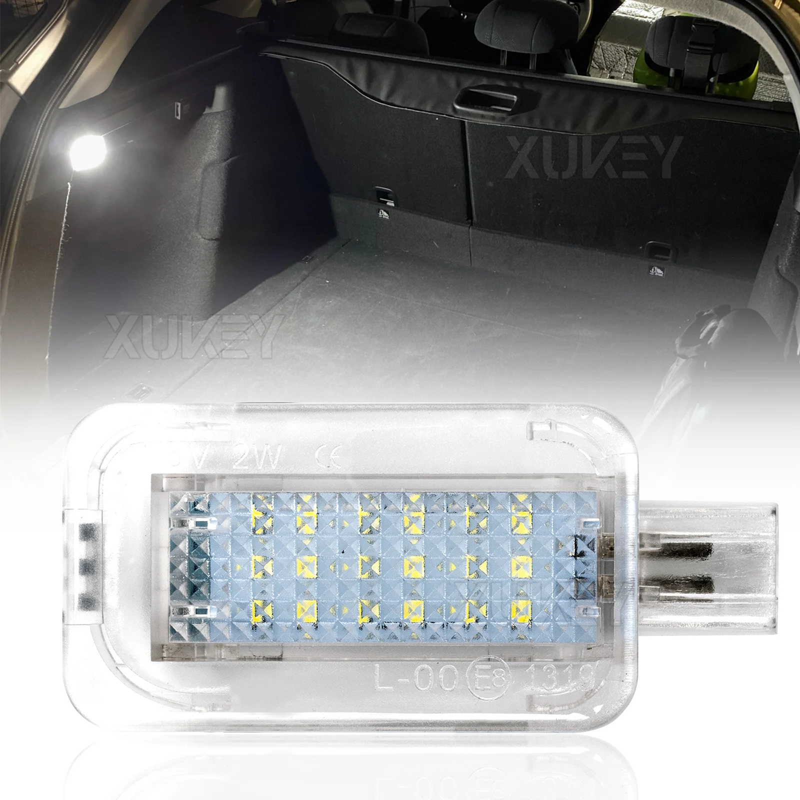 E4 6000K Cool White 18SMD LED Luggage Trunk Boot Light Interior Lamp For Honda Civic Accord Fit Insight For Acura MDX ILX TL RSX
E4 6000K Cool White 18SMD LED Luggage Trunk Boot Light Interior Lamp For Honda Civic Accord Fit Insight For Acura MDX ILX TL RSX