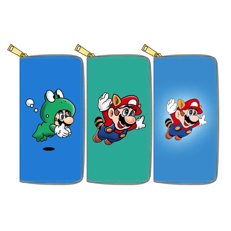 2022 Super Mario Long Wallet Anime Game Luigi Mario PU Leather Multiple Card Slots Men's Wallet Fashion Multifunction Clutch
2022 Super Mario Long Wallet Anime Game Luigi Mario PU Leather Multiple Card Slots Men's Wallet Fashion Multifunction Clutch