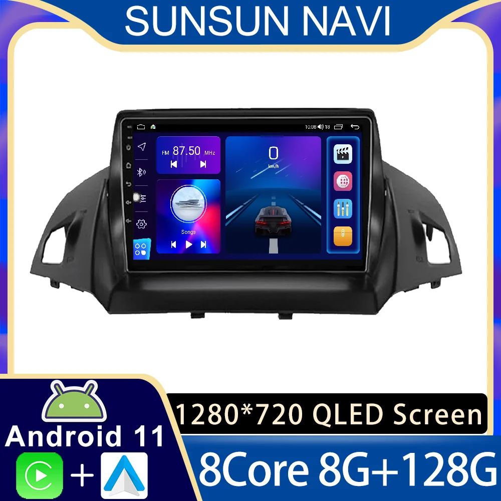 Android 11 For Ford Kuga Escape 2013 - 2016 Car Radio Stereo Multimedia Video Player Navigation GPS Wireless Carplay DSP RDS
Android 11 For Ford Kuga Escape 2013 - 2016 Car Radio Stereo Multimedia Video Player Navigation GPS Wireless Carplay DSP RDS