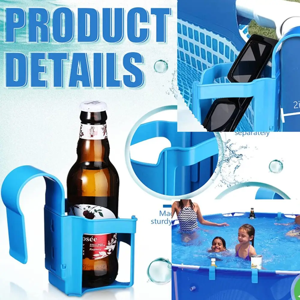 Plastic Swimming Pool Beer Storage Shelf Hook Hangings Container Water Cup Pool Cup Holder Shelf Rack
Plastic Swimming Pool Beer Storage Shelf Hook Hangings Container Water Cup Pool Cup Holder Shelf Rack