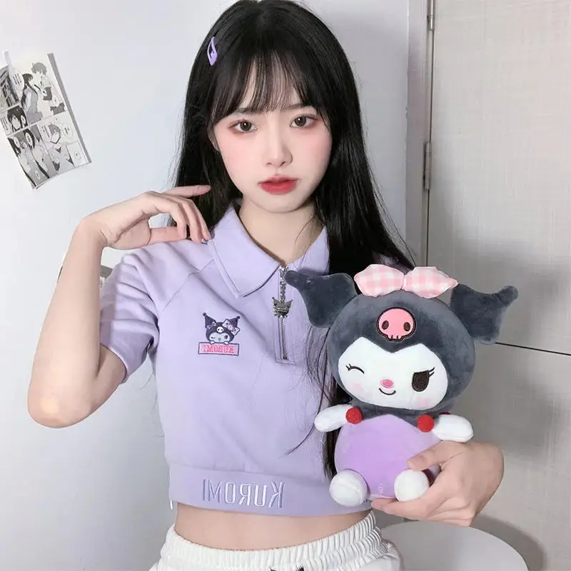 2022 new summer soft girl sweet and spicy cartoon embroidery kulomi cute polo t-shirt women's summer loose short sleeve top
2022 new summer soft girl sweet and spicy cartoon embroidery kulomi cute polo t-shirt women's summer loose short sleeve top