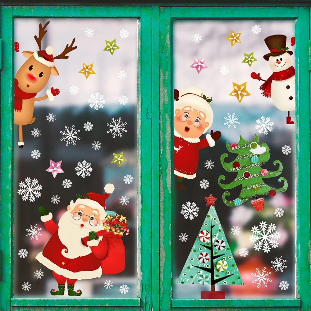 1pc Christmas Snowflake Penguin Sticker Decal Mural Home Decoration Wall Stickers Window Film Stickers Removable
1pc Christmas Snowflake Penguin Sticker Decal Mural Home Decoration Wall Stickers Window Film Stickers Removable