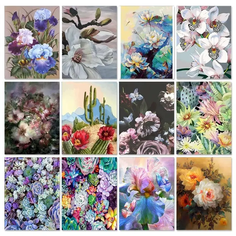 GATYZTORY Frame DIY Painting By Numbers Kit Flowers Oil Handpainted Painting Drawing By Numbers For Home Decor
GATYZTORY Frame DIY Painting By Numbers Kit Flowers Oil Handpainted Painting Drawing By Numbers For Home Decor