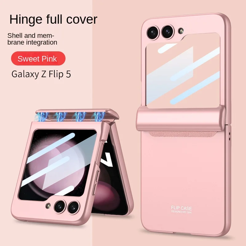 Electroplating Fall Protection Phone Case for Samsung Galaxy Z Flip 5 Flip5 5G Hinge Protection Anti-drop Hard Shell Cover
Electroplating Fall Protection Phone Case for Samsung Galaxy Z Flip 5 Flip5 5G Hinge Protection Anti-drop Hard Shell Cover