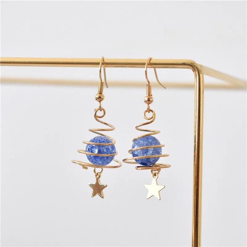 Pentagram Retro Cosmic Planet Spiral Earrings Women Latest Trends Earings Creative Stylish Earrings 2023
Pentagram Retro Cosmic Planet Spiral Earrings Women Latest Trends Earings Creative Stylish Earrings 2023