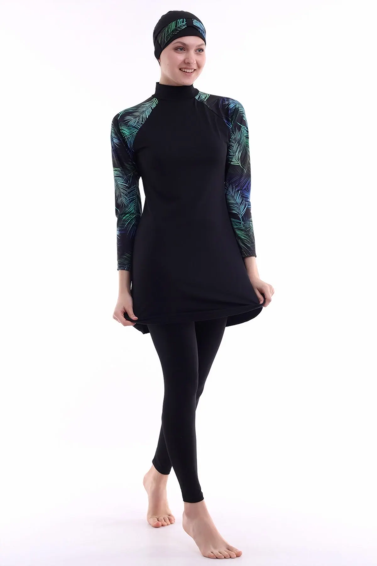 Muslim Burkinis Lycra Swimwear Modest Summer Clothing Hijab Sport Swimsuit Islamic Full Cover Swimwear
Muslim Burkinis Lycra Swimwear Modest Summer Clothing Hijab Sport Swimsuit Islamic Full Cover Swimwear