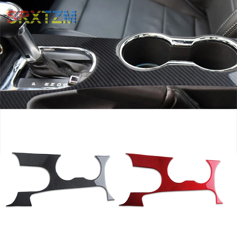 For Ford Mustang 2015-2019 Carbon Fiber Style Central Gear Shift Panel Water Cup Holder Frame Protective Trim
For Ford Mustang 2015-2019 Carbon Fiber Style Central Gear Shift Panel Water Cup Holder Frame Protective Trim