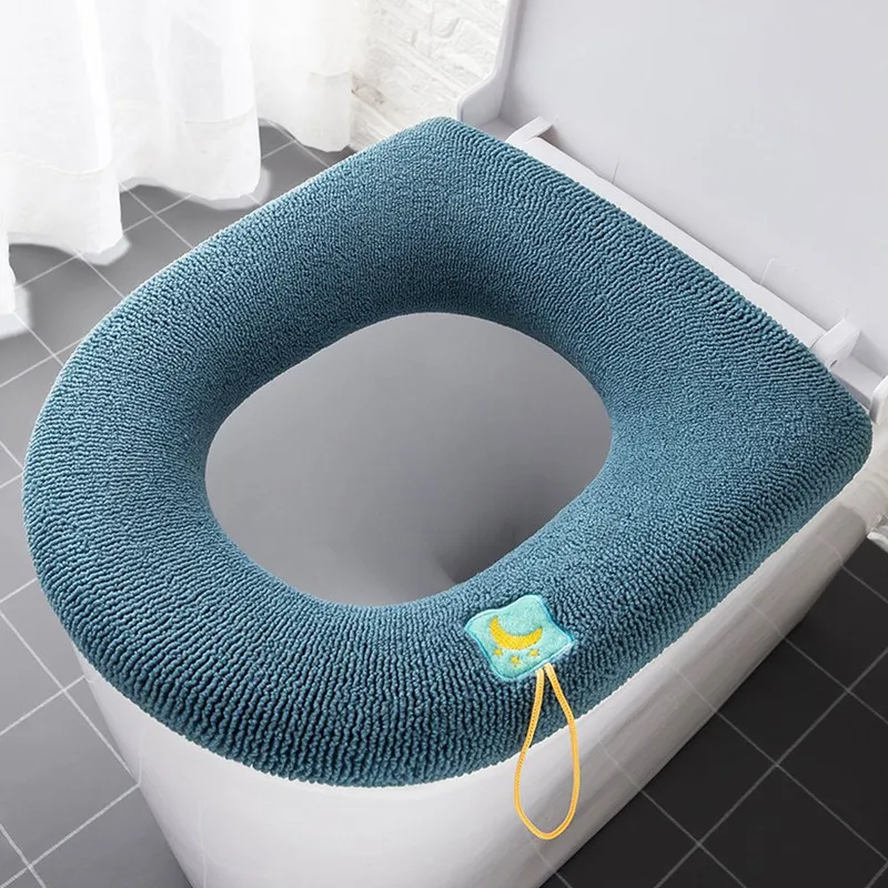 Thicken Warme WC Toilet Seat Cover Soft Mat Washable Closestool Mat Seat Case Toilet Lid Pad Bidet Cover Bathroom Accessories
Thicken Warme WC Toilet Seat Cover Soft Mat Washable Closestool Mat Seat Case Toilet Lid Pad Bidet Cover Bathroom Accessories