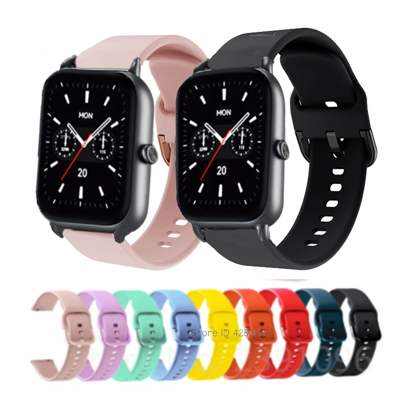 Silicone Band Strap ForHaylou rs4 plus Smart Watch Replacement Band 20mm Wrist Strap Sport Bracelet For Haylou LS02 Watchbands 
Silicone Band Strap ForHaylou rs4 plus Smart Watch Replacement Band 20mm Wrist Strap Sport Bracelet For Haylou LS02 Watchbands