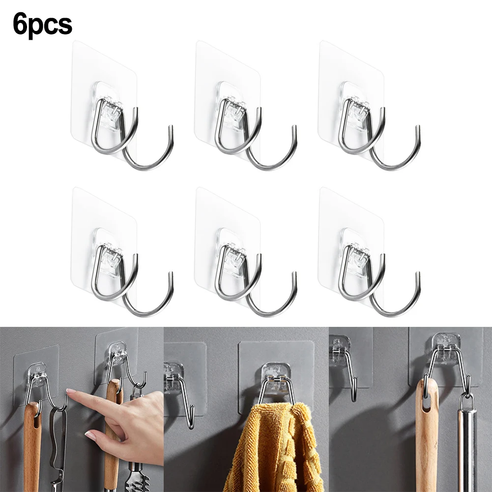 Wall Hooks Large Transparent Self Adhesive Wall Hook Waterproof Door Wall Hangers Hook For Hanging Bathroom Kitchen Utilities
Wall Hooks Large Transparent Self Adhesive Wall Hook Waterproof Door Wall Hangers Hook For Hanging Bathroom Kitchen Utilities