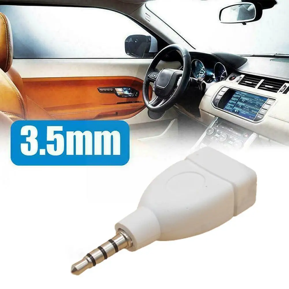 1pc Universal Car Converter Adapter Usb 2.0 Female Aux Plug Car Jack To Audio Male 3.5mm Durable T6p1 
1pc Universal Car Converter Adapter Usb 2.0 Female Aux Plug Car Jack To Audio Male 3.5mm Durable T6p1