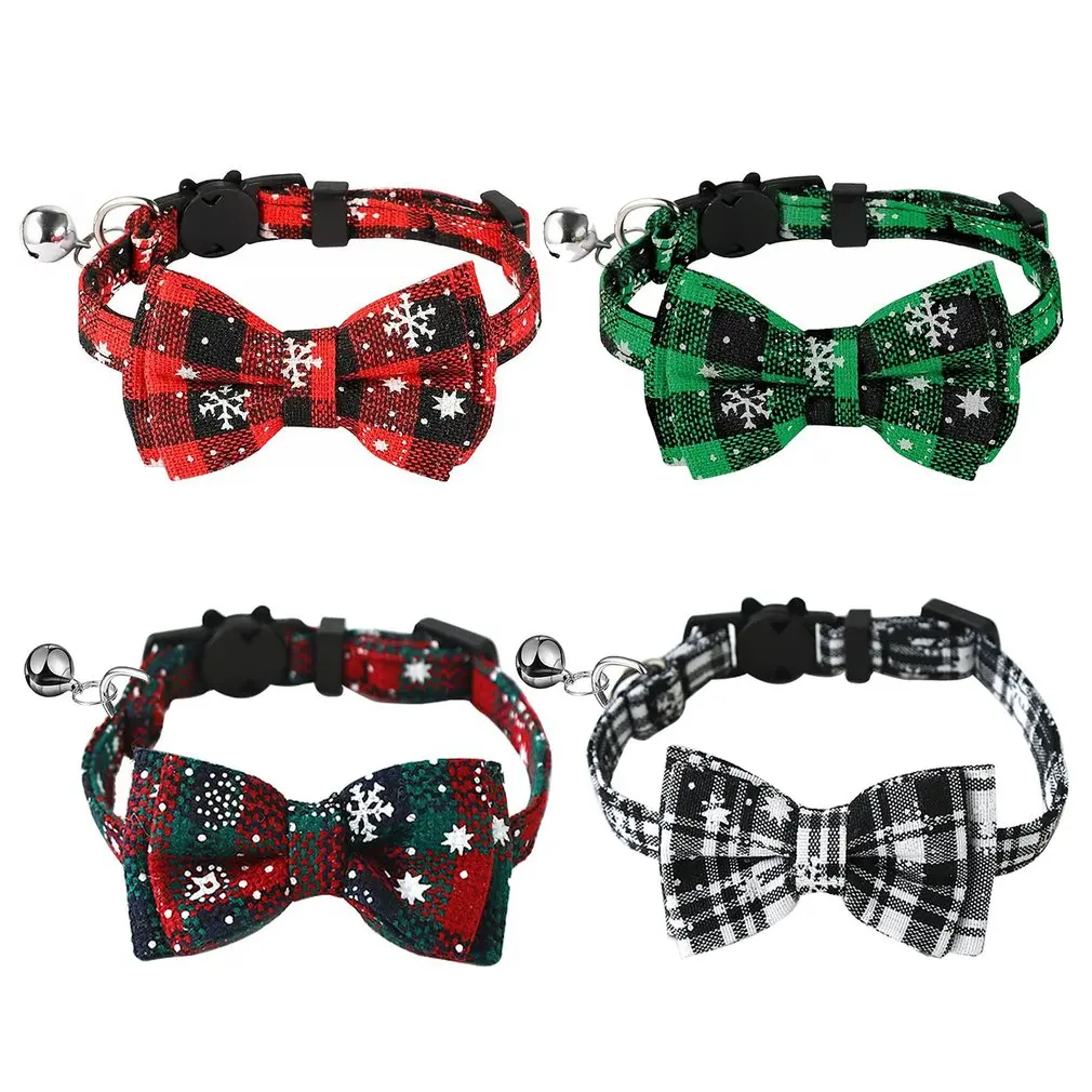 Pet Collars Christmas Series Collars Snowflake Bowknot Dog Collars Cat Collars Cat Straps Adjustable Safety Collars
Pet Collars Christmas Series Collars Snowflake Bowknot Dog Collars Cat Collars Cat Straps Adjustable Safety Collars