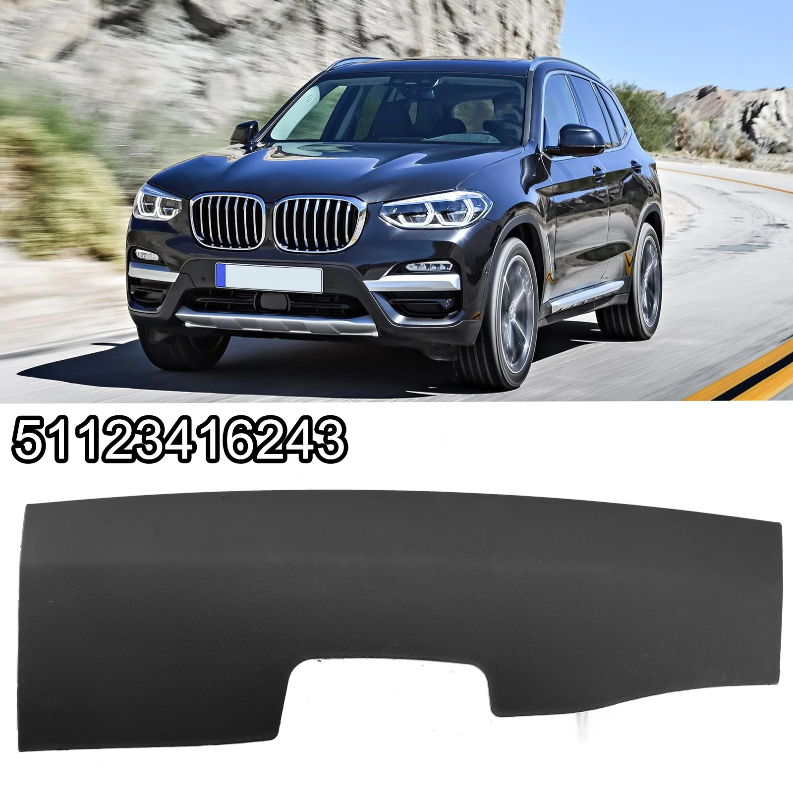 Rear Bumper Tow Bar Hole Cover Cap Fits For BMW E83 X 3 2006-2010 Easy Installation Automobiles Exterior Parts
Rear Bumper Tow Bar Hole Cover Cap Fits For BMW E83 X 3 2006-2010 Easy Installation Automobiles Exterior Parts