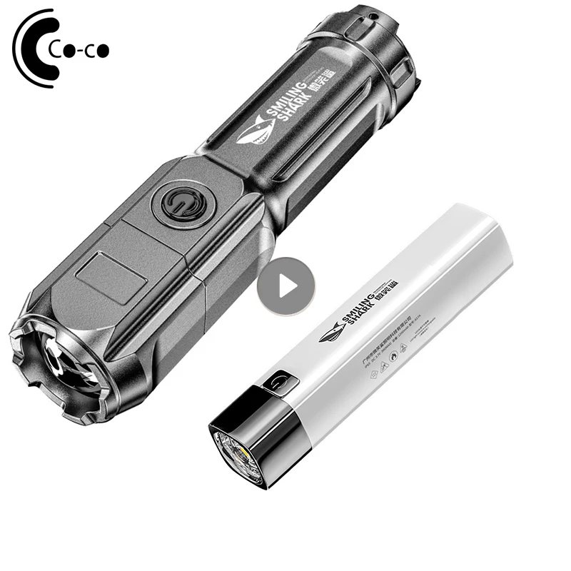 Flashlight Strong Light Rechargeable Zoom Giant Bright Xenon Special Forces Home Outdoor Portable Led Luminous Flashlight
Flashlight Strong Light Rechargeable Zoom Giant Bright Xenon Special Forces Home Outdoor Portable Led Luminous Flashlight