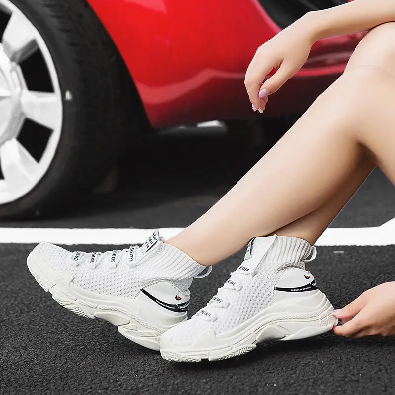 Thick Shoes Sneakers Woman Sock Trainers Sneakers Sport Woman Running Shoes Women Sports Shoes Basket
Thick Shoes Sneakers Woman Sock Trainers Sneakers Sport Woman Running Shoes Women Sports Shoes Basket