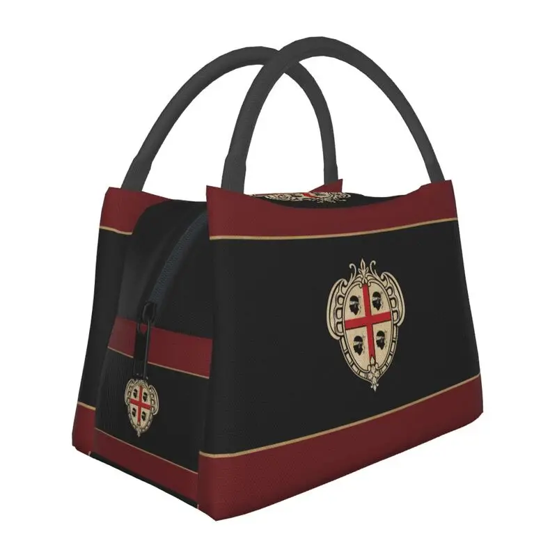 Italian Sardinia Coat Of Arms Artwork Thermal Insulated Lunch Bags Sardegna Portable Lunch Container for Outdoor Meal Food Box
Italian Sardinia Coat Of Arms Artwork Thermal Insulated Lunch Bags Sardegna Portable Lunch Container for Outdoor Meal Food Box