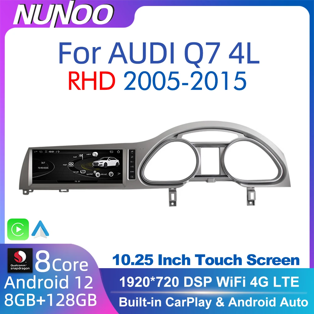 Android 12 8+128GB CarPlay For Audi Q7 4L 2005-2015 RHD GPS Car Multimedia Player Navigation Auto Radio Stereo DSP WIFI
Android 12 8+128GB CarPlay For Audi Q7 4L 2005-2015 RHD GPS Car Multimedia Player Navigation Auto Radio Stereo DSP WIFI