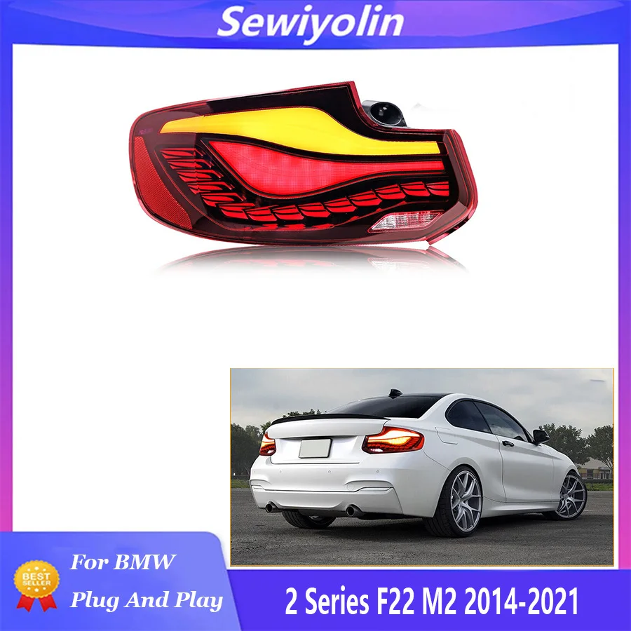 Задние фонари светодиодный GTS для BMW 2 серии 2014-2021 F22 M2, задние фонари красного цвета, подключи и работай, автомобильные аксессуары для сигнала...
Задние фонари светодиодный GTS для BMW 2 серии 2014-2021 F22 M2, задние фонари красного цвета, подключи и работай, автомобильные аксессуары для сигнала...
