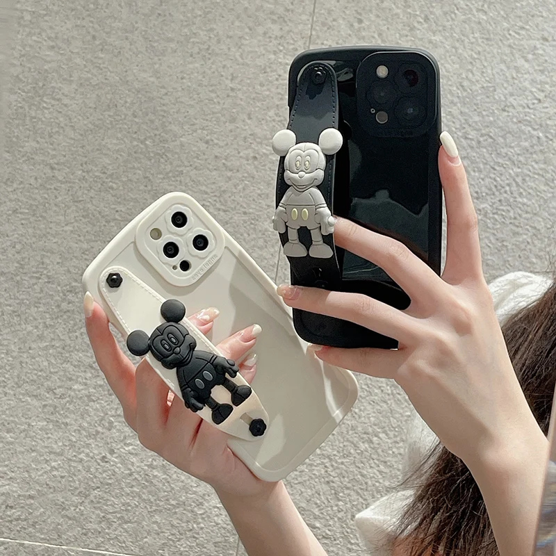 Disney Mickey Minnie Mouse Bracelet Phone Case For iPhone 13 12 11 Pro Max X XR XS Max 7 8 Plus SE Shockproof Soft Leather Cover 
Disney Mickey Minnie Mouse Bracelet Phone Case For iPhone 13 12 11 Pro Max X XR XS Max 7 8 Plus SE Shockproof Soft Leather Cover