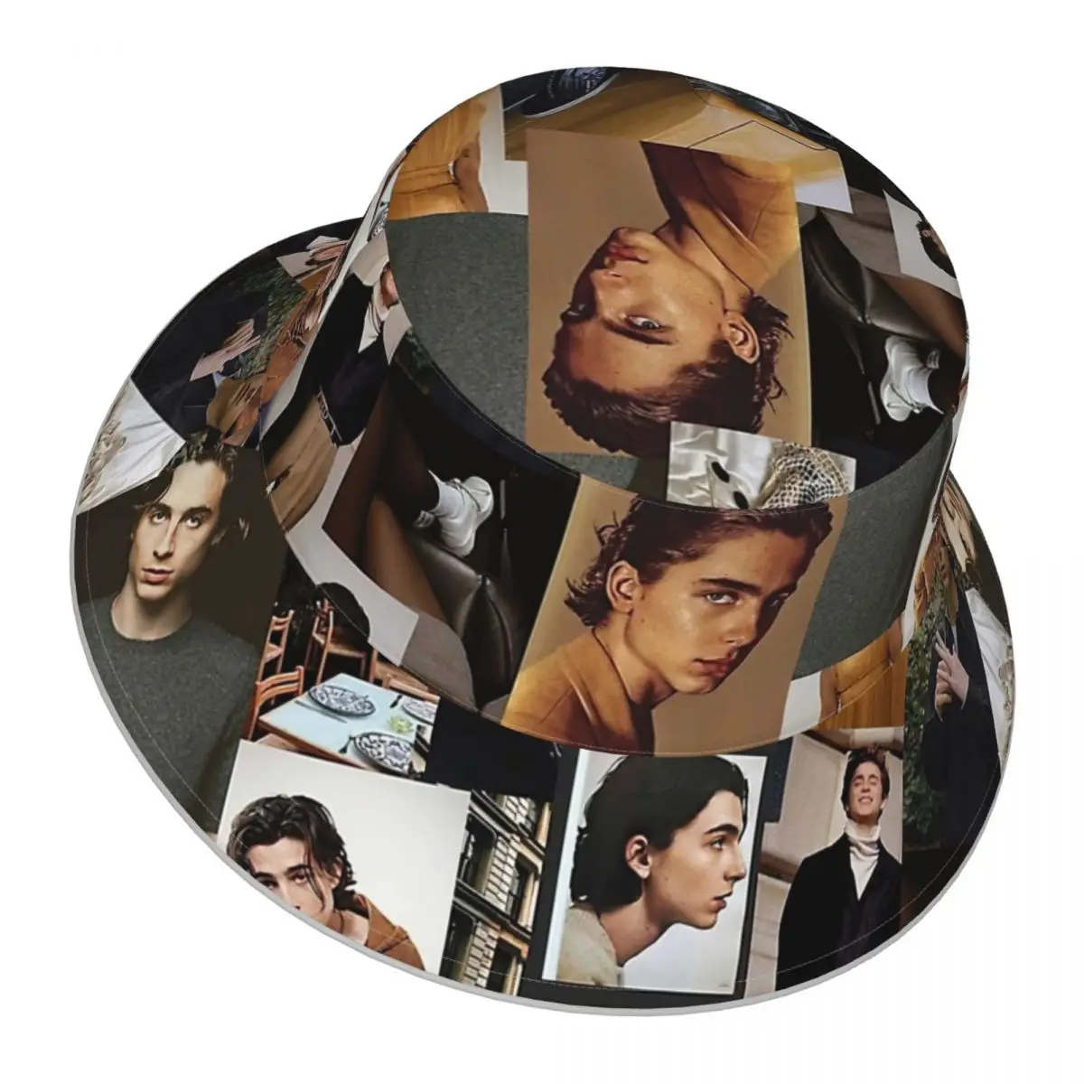Timothee Chalamet Collage reflective Bucket Hat Men Women Bucket Hat Outdoor Sunscreen Beach Hat Sun Hiking Fishing Cap
Timothee Chalamet Collage reflective Bucket Hat Men Women Bucket Hat Outdoor Sunscreen Beach Hat Sun Hiking Fishing Cap