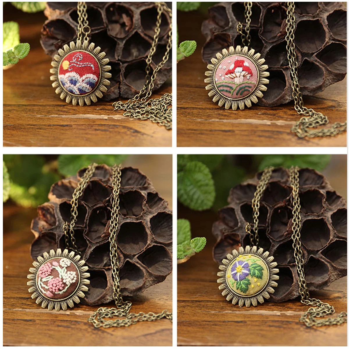 5 Set Embroidery Necklace Tools Round Base Practical Embroidery Cloth Supplies for Starter
5 Set Embroidery Necklace Tools Round Base Practical Embroidery Cloth Supplies for Starter