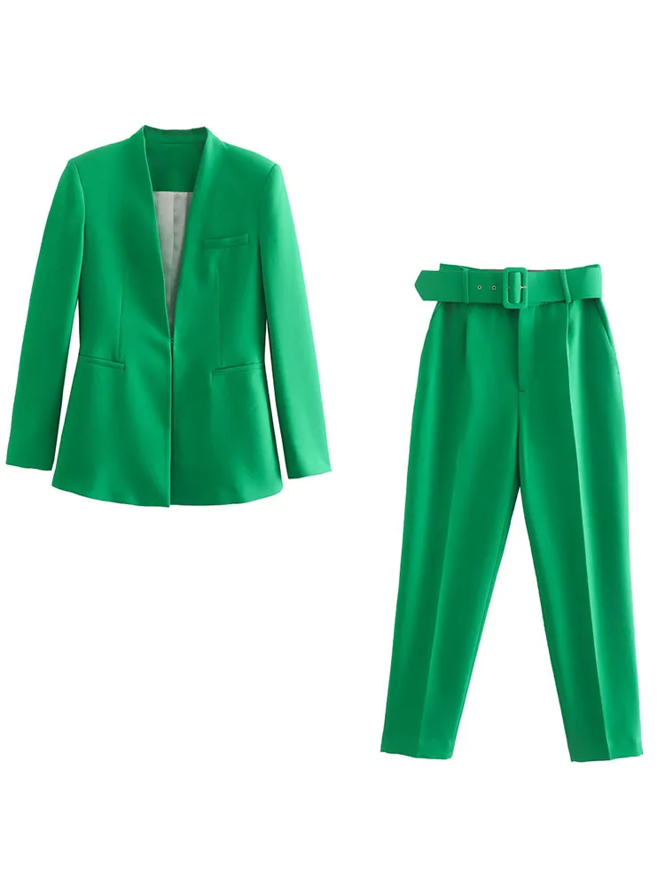 BM&MD&ZA Women 2022 New Fashion inverted lapel Long section Blazer Coat Vintage Long Sleeve Pockets Female Outerwear Chic 
BM&MD&ZA Women 2022 New Fashion inverted lapel Long section Blazer Coat Vintage Long Sleeve Pockets Female Outerwear Chic