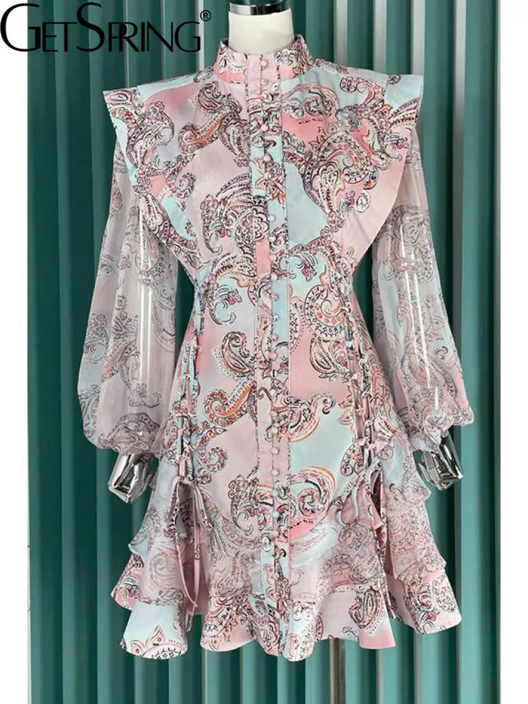 Getspring Women Dress Fashion Long Sleeve Vintage Print Lace Dress Gauze Lotus Party Dress 2022 Spring Summer Wholesale Dropship
Getspring Women Dress Fashion Long Sleeve Vintage Print Lace Dress Gauze Lotus Party Dress 2022 Spring Summer Wholesale Dropship